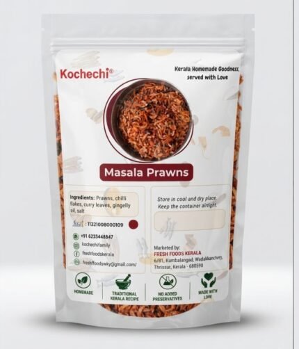 Kochechi Spicy Masala Prawns 250g